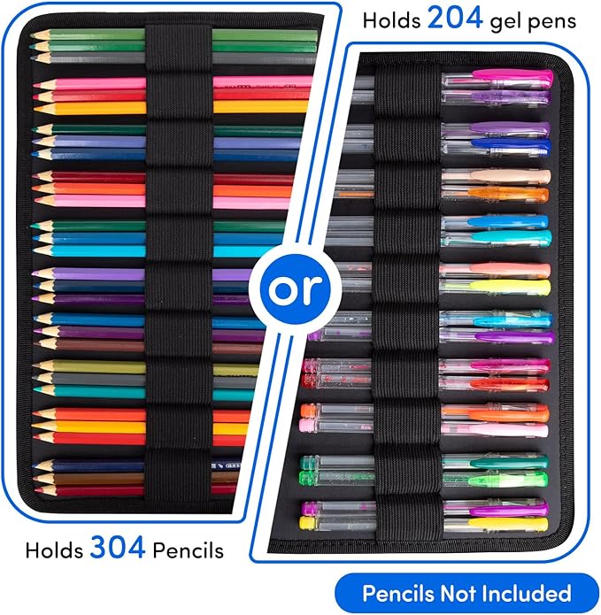 YOUSHARES 300 Slots Color Pencil Case - Image 3