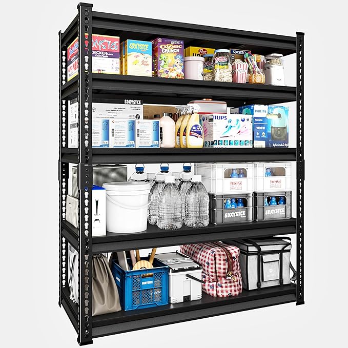 SDXYSTCE 48" W Garage Storage Shelves Heavy Duty, 3000LBS Loads Adjustable by SDXYSTCE