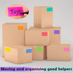 240 PCS Colored Labels Stickers 3 x 2 Inch Rectangular Moving Labels 8 Colors - Image 6