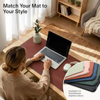 Nordik Felt and Leather Desk Mat - Image 7