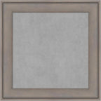 Amanti Art Grey Framed Magnetic Board 15x15 X-Small Vision Board by AmantiArt