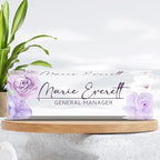 Personalized Name Plate for Desk, Custom Desk Name Plate, Acrylic Name Plate - Image 7