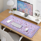 iCasso Purple Large Mouse Pad, Desk Matt - Image 2