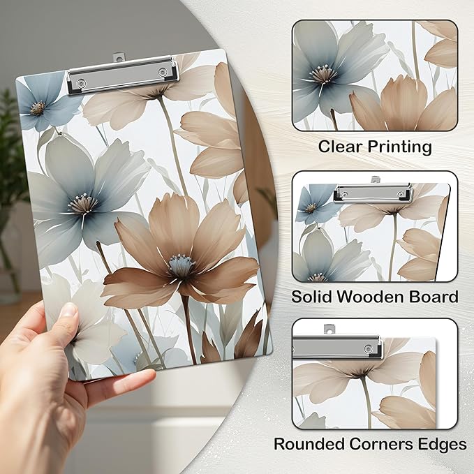 APIILVPQ Floral Clipboard, Spring Clipboards - Image 4
