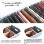 2 Pack File Storage Organizer, Filing Box, Portable File Box - Image 2