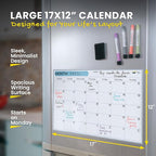 Monthly Magnetic Calendar for Refrigerator - Image 3