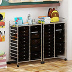 Giantex 15 Drawer Rolling Cart - Image 4