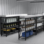 WORKPRO 77" Garage Shelving Unit, 8000LBS Heavy Duty Metal Storage Rack - Image 7
