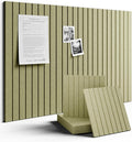 Fluxynara Large Felt Bulletin Board 48" x 36" Cork Board Alternative by FLUXYNARA
