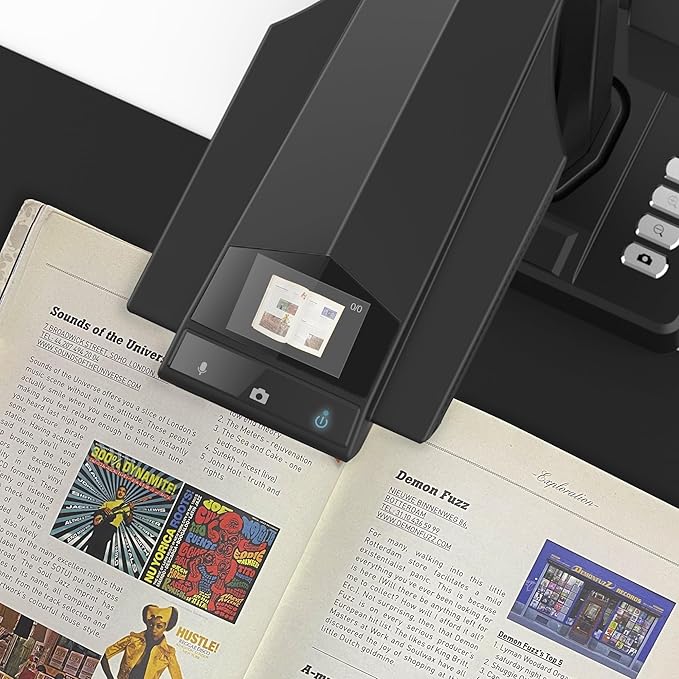 CZUR ET18 Pro Professional Document Scanner, 2nd Gen Auto-Flatten & Deskew Tech - Image 5