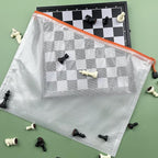 Oaimyy-18PCS-12 x 16 Inches-Mesh Zipper Pouch, Plastic Zip File Folders Puzzle - Image 5