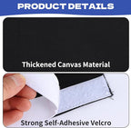 Under Desk Privacy Panel 62 x 15 Inch Self-Adhesive Modesty Panel Table Skirts - Image 3