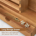 Lucundm Key Holder Wall Mount, Mail Holder - Image 4