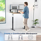 VIVO Electric 48 x 30 in Standing Desk, Memory Height Adjustment, 1B Series - Image 4