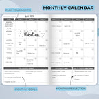 Clever Fox Planner – Undated Weekly & Monthly Planner - Image 4