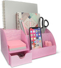 Pink Desk Organizer Office, by MySpaceOrganizers