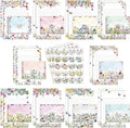 TaoBary 160 Pcs Stationery Paper Set 50 Double Sided Stationery Papers by TaoBary