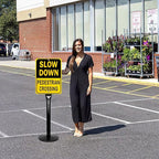 INNOVSIGN Heavy Duty Sign Base Cast Iron Sign Post - Image 6