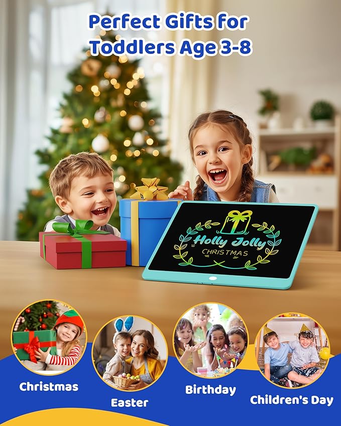 KOKODI LCD Writing Tablet for Kids 16 Inch Colorful Doodle Board, Electronic - Image 7
