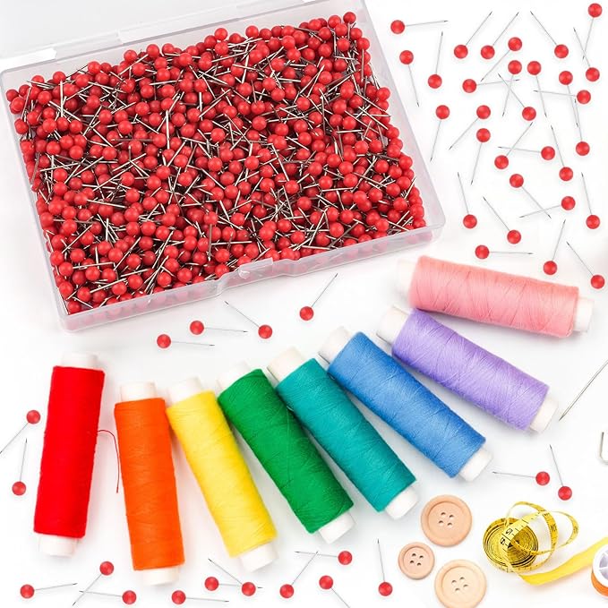 1000 Pcs Multi-Color Push Pins, Map Pins - Image 3