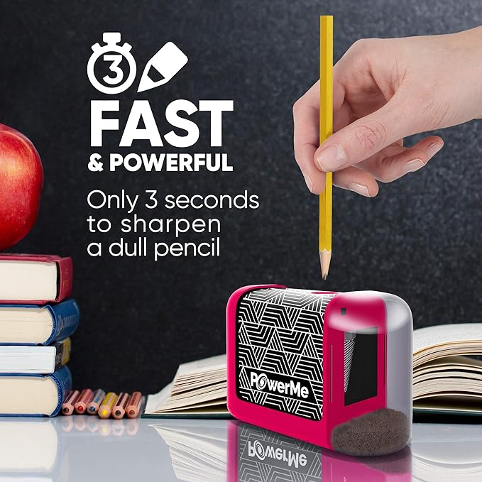 POWERME Electric Pencil Sharpener - Image 4