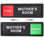 Mother's Room Sign – Privacy In Use / Available Slide Switch Sign, Premium by Unknown