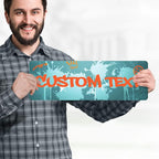 Custom Sign, Custom Street Sign, 11 Font Colors, 13 Font Styles, 4 Hole Options - Image 2