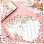 TaoBary 160 Pcs Stationery Paper Set 50 Double Sided Stationery Papers - Image 4