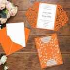 Orange Construction Paper 100 Sheets 80lb Cardstock Paper 8.5 x 11, Goefun - Image 4