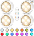 TECOMLIGHT Puck Lights with Remote Control, Battery Operated Wireless Under by TECOMLIGHT