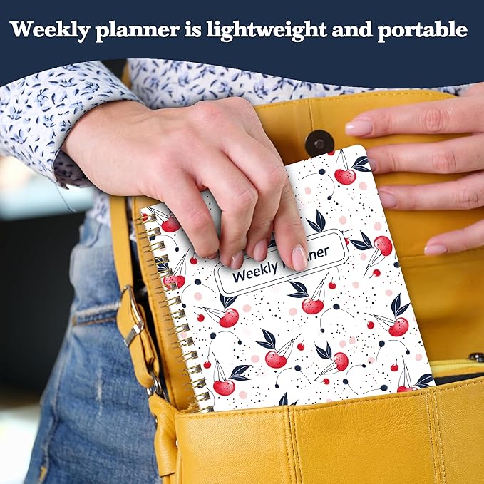 Undated Weekly Planner- Weekly Goals Notebook, A5 To Do List Planner, Habit - Image 7