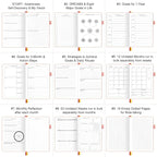 Undated Luxurious Weekly & Monthly Planner to Increase Productivity Hit Your - Image 5
