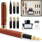 Wordsworth & Black Calligraphy Pen Gift Set, Includes Ink Bottle, 6 Ink by WordsworthBlack