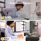BONTEC Dual Monitor Stand Riser - Image 4