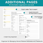 ZXHQ Address Book with Colorful Alphabetical Tabs - Image 6