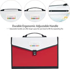 Legal Size 13-Pockets Expanding File Folder - Image 4