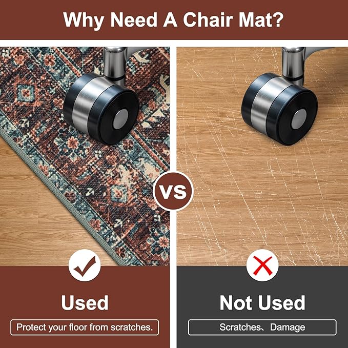 Anidaroel 46"x72" Large Chair Mat - Image 4
