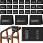Buryeah 24 Pcs Reserved Seating Signs by Buryeah