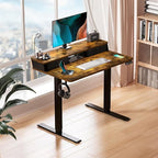 Kingant 40 x 24 Inch Electric Standing Desk - Image 2