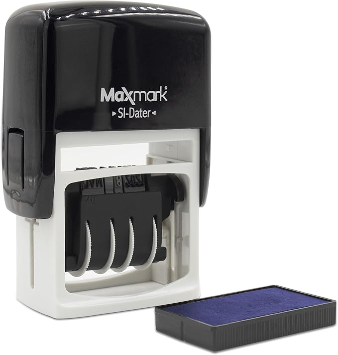 MaxMark Dater 4000 Self Inking Date Stamp - Image 3