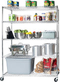 Seville Classics UltraDurable Heavy Duty NSF Solid Steel Wire Rack Storage Unit by SevilleClassics
