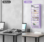 EasyPAG 10 Pocket Mesh Wall File Organizer, Hanging Paper Folder Holder - Image 5