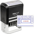 MaxMark Large Self-Inking Rubber Date Office Stamp by Maxmark