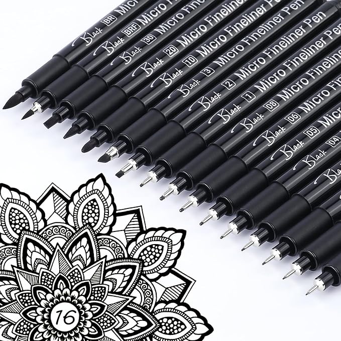 KERIFI Micro Fineliner Drawing Pens by KERIFI
