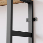 IRONCK Bookshelves and Bookcases, 31.5in Wide Shelf 5-Tier Ladder Shelf - Image 5