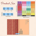 20 Sheets Alphabet Book Spine Labels File Folder Labels File Labels Alphabet - Image 2