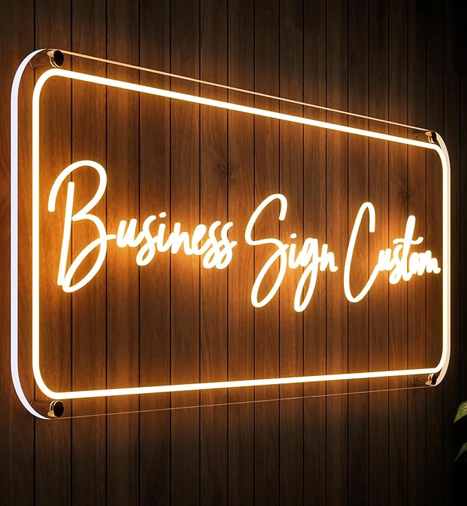 CIONAOR Custom Neon Sign, Custom LED Neon Sign Customizable by CIONAOR
