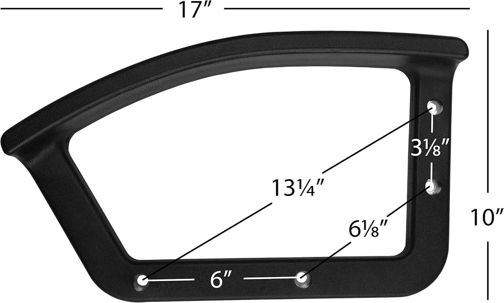 Replacement Office Chair Loop Arm - Angled Style Left Side - S5373L-A