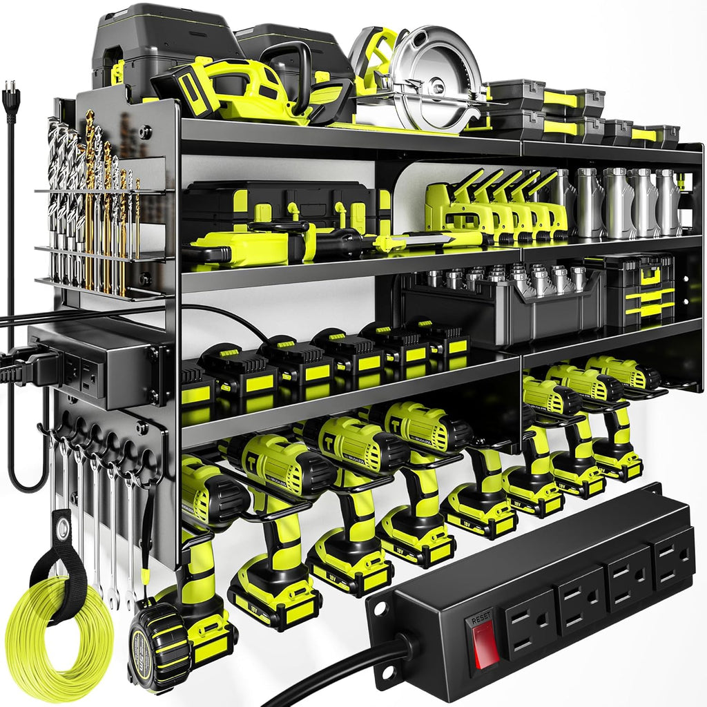 pokipo large power tool organizer wall mount with, main product view