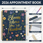 SUNEE 2026 Appointment Book, Quarter-Hourly, Weekly & Monthly - Image 4